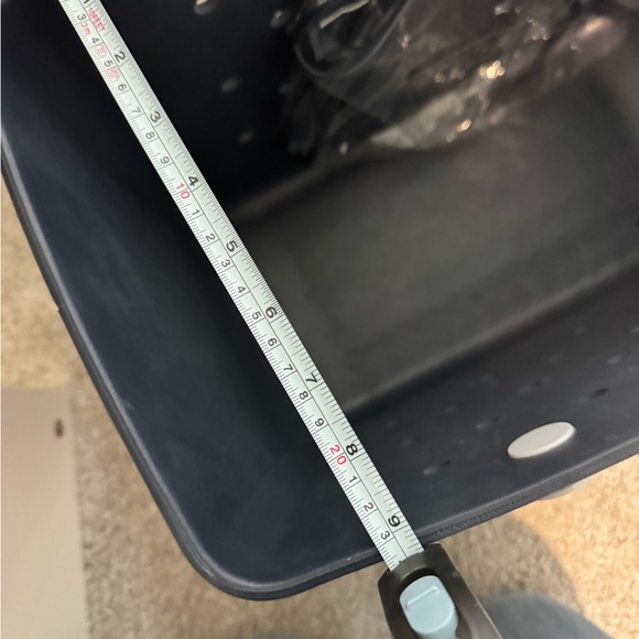 Navy Large Bogg Bag with beverage holder - Picture 4 of 9